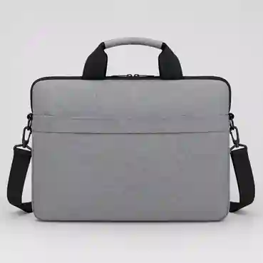 custom made Grey Executive Laptop Bag with hidden Pocket